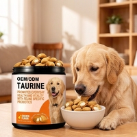 Complément alimentaire pour chiens à base de taurine et de L-Lysine, probiotiques, vitamines, comprimés à mâcher, soutien immunitaire et articulaire, absorption rapide, sûr, soins quotidiens