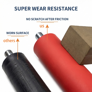 Rodillo de Silicona Industrial para Soldadura Manual, Compatible con <span class=keywords><strong>Leister</strong></span>, para Aplicaciones de Soldadura de Lonas de PVC y Vinilo - Product Image 4