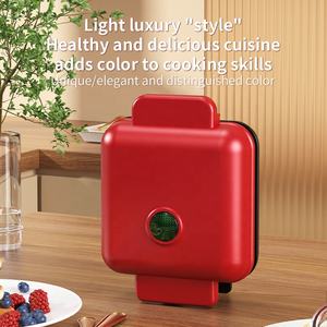 Usine directe <span class=keywords><strong>Mini</strong></span> gaufrier électrique Portable et petit déjeuner Sandwich <span class=keywords><strong>grille</strong></span>-<span class=keywords><strong>pain</strong></span> multifonctionnel en aluminium usage domestique - Product Image 3