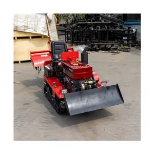 FDD Amphibious Tracks Crawler Tractor Agricultural Machinery 25hp/35hp Mini Crawler Tractor for Paddy fields