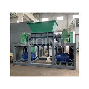 UK hot selling China Made plastic tray enclosure large double shaft scrap tire shredder book shredder large shredder