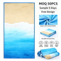 Serviette de plage turque en microfibre sans sable, écologique, 80x160cm, entièrement imprimée par sublimation, en suède, séchage rapide, faible MOQ, personnalisable OEM
