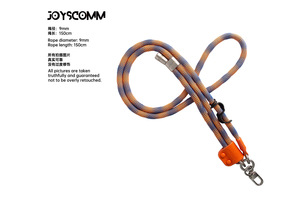 Correa para llevar el teléfono móvil con hebilla ajustable de cuero PU, cordón cruzado para el cuello, cordón con logotipo personalizado. - Product Image 5