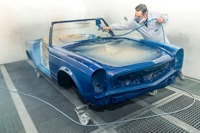 Peinture automobile acrylique de haute qualité 1 K peinture métallique automobile