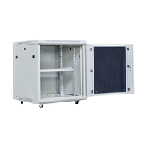 Ventes directes d'usine Rack dur insonorisé 12u serveur boîtier Rack ouvert armoire réseau au sol