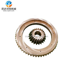 Los engranajes dentados endurecidos se mantienen sincronizados incluso cuando los rocas se estorban y intentan desalinearlos. - Product Image 6