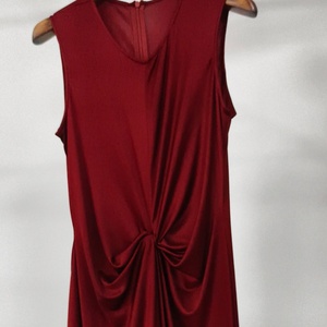 OEM personalizzato abito da donna Casual piccolo ordine piccolo dolce stile Spandex Voile cerniere acetato profondo scollo a V Spaghetti - Product Image 4
