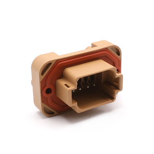DT15-08PD 8-Pin Brauner Auto-Steckverbinder Rückgehäuse DT Gerader Pin Leiterplattenmontage-Kopf Kabel-zu-Platine-Steckverbinder Buchse - Product Image 5