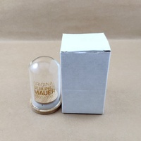 Mini dôme d'affichage en verre soufflé à la bouche d'usine avec Logo doré/petit dôme en verre/dôme cadeau Cloche en verre pour le stockage des cadeaux