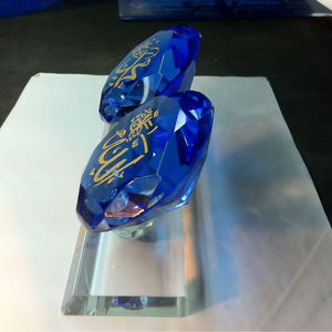 Mh-g0206 chaud islamique religieux décoratif cadeaux de mariage Souvenirs lac bleu cristal diamant - Product Image 5