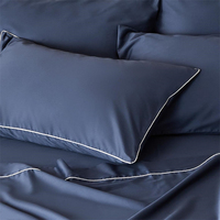 Ensemble de draps de lit en coton super doux Ensembles de literie en coton égyptien sain et écologique Draps de lit de luxe