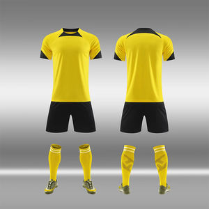 Conjuntos de Uniformes de Fútbol Personalizados al por Mayor para Hombre, de Alta Calidad, Transpirables, de Secado Rápido, para Entrenamiento al Aire Libre, con Transferencia Térmica - Product Image 3