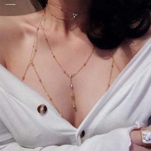 Cadena de pecho Cadena de cuerpo sexy bikini cadena trasera accesorios sin espalda - Product Image 2