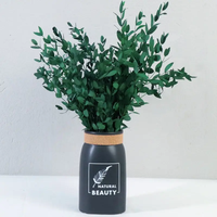 17 "daun eukaliptus kering alami, aroma gantung tanaman asli batang kayu putih & bunga Lavender untuk mandi rumah