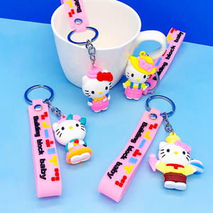 Portachiavi Trendy Cartoon di Kuromi, Pompompurin e My Melody in Silicone 3D, Piccoli Regali all'Ingrosso per Bambole - Product Image 2