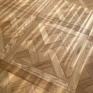 Plancher en bois d'ingénierie ambré à motif <span class=keywords><strong>Versailles</strong></span> 1.2mm placage de chêne pour hôtel villa restaurant de luxe 600x600x15mm extérieur - Product Image 1