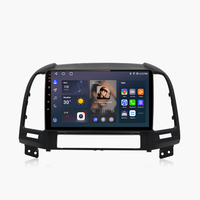Junsun V1 EU Stock Wireless CarPlay Android Auto Navigation pour Hyundai Santa Fe 2006-2012 Car Autoradio Multimedia Video
