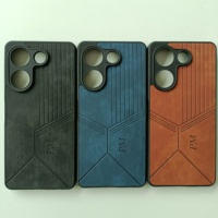 Nouvelle conception de coque en cuir TPU de luxe avec protection pour téléphone portable Itel S23 P40 PLUS A04