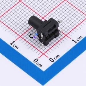 UK-B02123T-G9.0-250 Tactile <b>Switch</b> SMD <b>Switch</b> ( Operating Force: 2.5N )( <b>Switch</b> Length: 6.15mm )( <b>Switch</b> Width: 6.15mm ) - Product Image 2