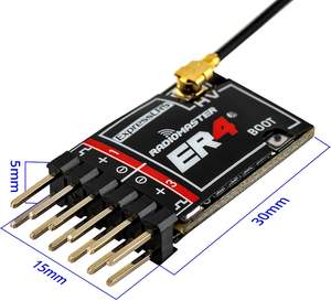 Speedybee 2,4 GHz 4 canales ER4 ELRS PWM receptor ExpressLRS Nano módulo para Drones RC Speedybee para accesorio RadioMaster - Product Image 3