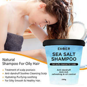 Marque privée Seasalt Anti-Pelliculaire Produits de Soins Capillaires Femmes Hommes Sel de Mer Anti-Itchre Freshing Oil Control <span class=keywords><strong>Scalp</strong></span> Scrub Shampooing - Product Image 2