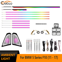 Luz Ambiental Cardoo para BMW Serie 5 F10 RHD 2011-2017, Accesorios de Iluminación LED Dinámica para el Interior del Automóvil, Luces para Cubiertas de Altavoces