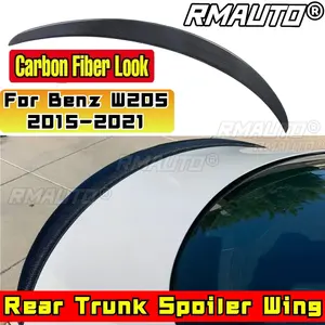 Alerón Trasero para Maletero de Coche, Kit de Carrocería, Alerón Trasero para Mercedes Benz Clase C W205 C260 AMG 4 Puertas 2015-2021, Accesorios para Coche - Product Image 2
