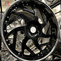 Jantes en alliage forgées polies sur mesure de 20, 22, 24, 26 pouces (20x10, 22x12, 24x12, 26x12) avec entraxes 5x112, 5x120, 5x130 pour BMW, Rolls-Royce, Porsche