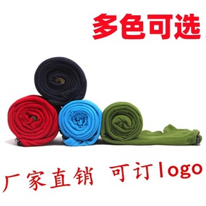 Manta de lana polar rectangular escarlata impermeable para camping, uso exterior para adultos, ligera y portátil - Product Image 4