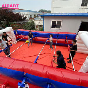 <span class=keywords><strong>Terrain</strong></span> <span class=keywords><strong>de</strong></span> football <span class=keywords><strong>de</strong></span> table gonflable en PVC <span class=keywords><strong>de</strong></span> haute qualité pour le jeu - Product Image 1