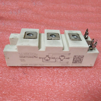 Module IGBT SKM145GB176D 145A 1700V pour semi-conducteur de puissance IGBT+Diode à demi-pont et à commutation simple pour entraînements de moteurs