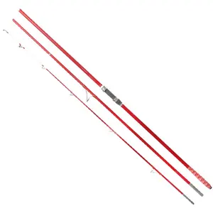 Wondersee OEM/ODM Factory Ventas calientes Alto carbono 3 Sección y carrete giratorio Pesca Surf Rod