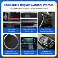 Sistema Linux Apple CarPlay Android Auto F30 Pantalla Táctil para BMW F02 F06 F15 F20 F22 F25 F31 F32 NBT CIC Multimedia Audio