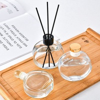 Bouteille diffuseur à roseaux moderne 50ml 100ml 150ml Diffuseur en verre Bouteille diffuseur à la mode
