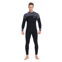 Combinaison étanche en néoprène avec fermeture éclair dorsale, thermique, pour kayak, sauvetage aquatique, plongée sous-marine en eau froide