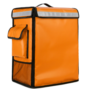 Borsa Termica per Pizza da 62L in Poliestere, Grande Capacità, Impermeabile, Doppio Strato, Design Estivo alla Moda, per <span class=keywords><strong>Consegna</strong></span> Cibo in Moto - Product Image 2