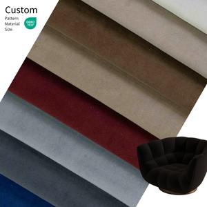 Venta al por mayor 100% poliéster Jacquard PANA terciopelo tela de alta calidad de punto en espiga Hexagonal para prendas de vestir chino - Product Image 1