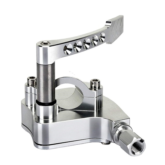 Good Quality CNC Machined Oxide Aluminum OEM Design Extended Thumb Throttle for Electric Motor