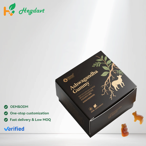 Ashwagandha Gummy Chewable Ashwagandha Root Extract Boost Balance Adult Body Mood Suplemento a base de hierbas OEM 0 agregado - Product Image 1