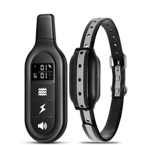Smart Electric Dog Training Collar with <b>Vibration</b> and Shock Modes Waterproof IP67 TPU for Dogs - Product Image 1