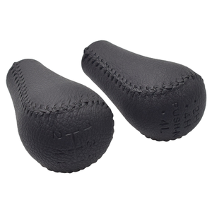 Manual 5 Speed Black Leather <b>Gear</b> Shift <b>Knob</b> Handle Lever for Navara D40 Double Cab 2005-2015/Pathfinder R51 - Product Image 4