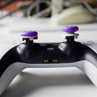 Thumbsticks pour manette, toucher confortable, pour manette PS5/4 Xbox SWITCH Pro, 1 taille haute, 1 taille moyenne