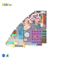 Parque de Deportes de Interior Equipo de Parque de Trampolines Comercial para Parque Infantil de Interior por Amusement