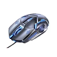 Mouse Gaming Nirkabel 6400DPI Klik Senyap Bodi Ringan Pelacakan Cepat Mouse Nirkabel PC Laptop Mouse Nirkabel Premium
