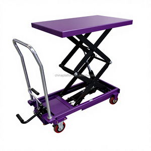 Carretilla Elevadora de Tijera Pequeña y Fácil de Usar con Diseño Compacto y Fácil Instalación para Trabajos de <span class=keywords><strong>Transporte</strong></span> - Product Image 1