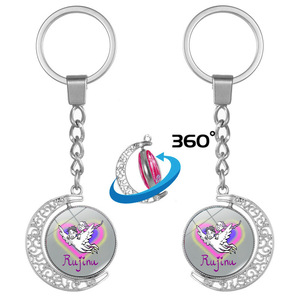 Producto Popular K-pop Devil Hunter Trio Devil Hunter Llavero Giratorio de Doble Cara Accesorios Universales para Fans - Product Image 1