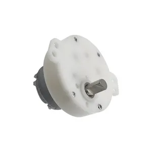 Plastic case DC motor 5V 10RPM available for pet feeder motor 500 Deceleration motor