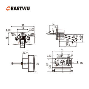 Poignées de tiroir de meubles en alliage de zinc de haute qualité pour caravanes de camping-cars - Product Image 6