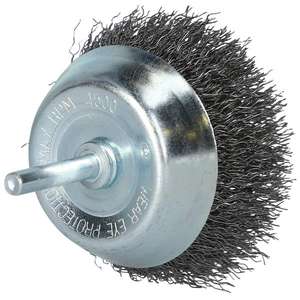 BRILLIANT TOOLS - BT103106 Cepillo de tarro, Ø 75 mm con soporte de 6mm-EAN 4042146868645 ABRASIVOS RUEDAS DE MOLETEADO, CEPILLOS Y CAPOS - Product Image 3