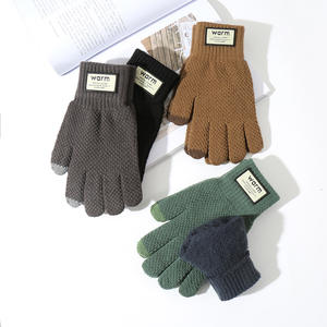 Gants d'hiver 2024 pour hommes et femmes, écran tactile amélioré, gants thermiques chauds en tricot pour la course à pied, la conduite, la randonnée - Product Image 4